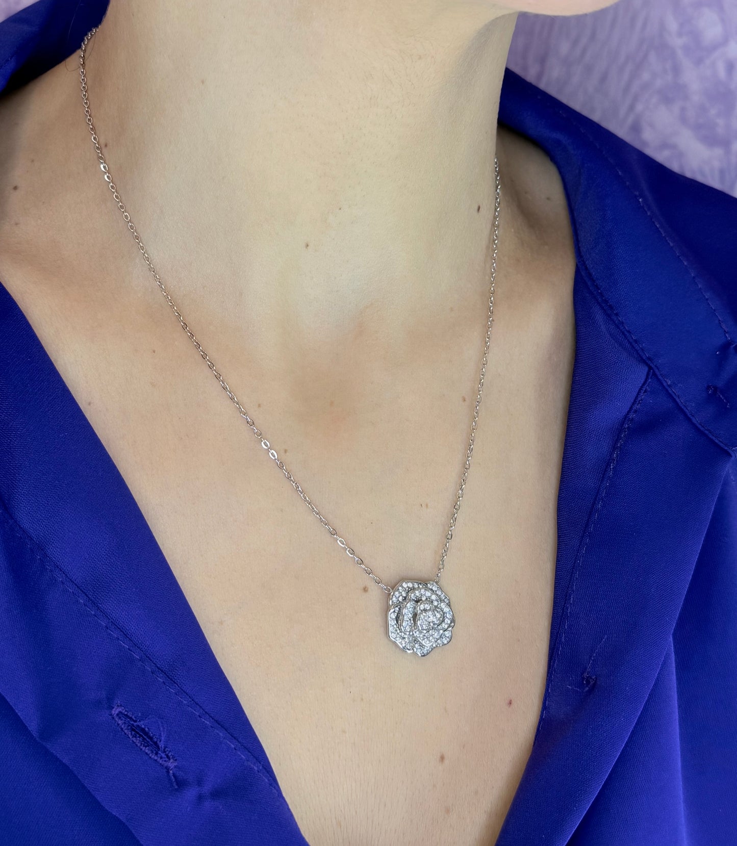 Collana Riflessi in fiore