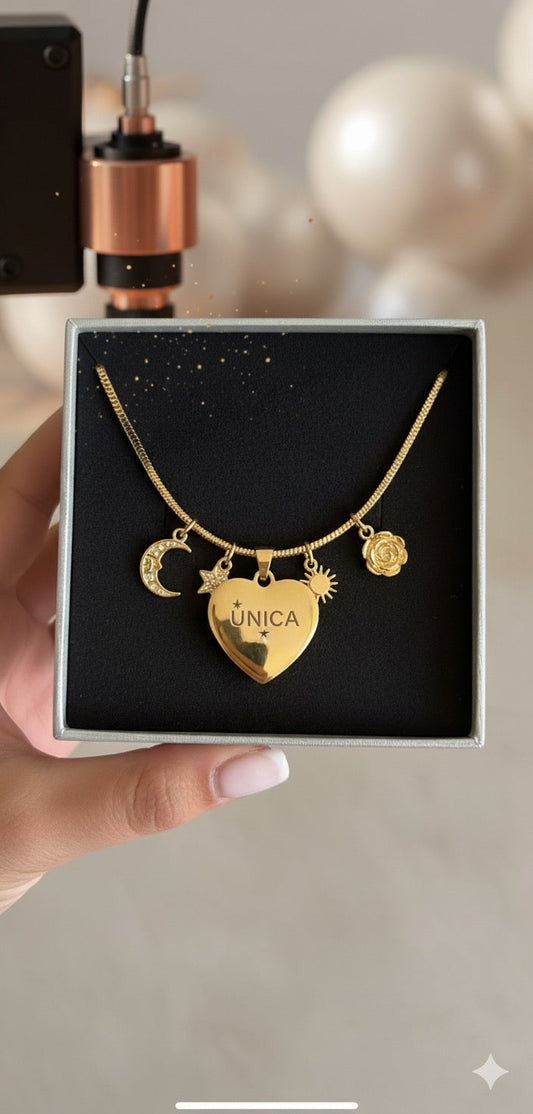 UNICA✨✨ - Il Tuo Racconto Inciso. La Nuova Era della Personalizzazione Olimpia Collection.