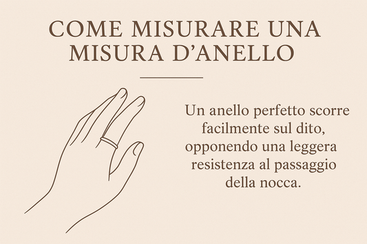 Come scegliere la misura perfetta del tuo anello: guida completa - Olimpia Collection