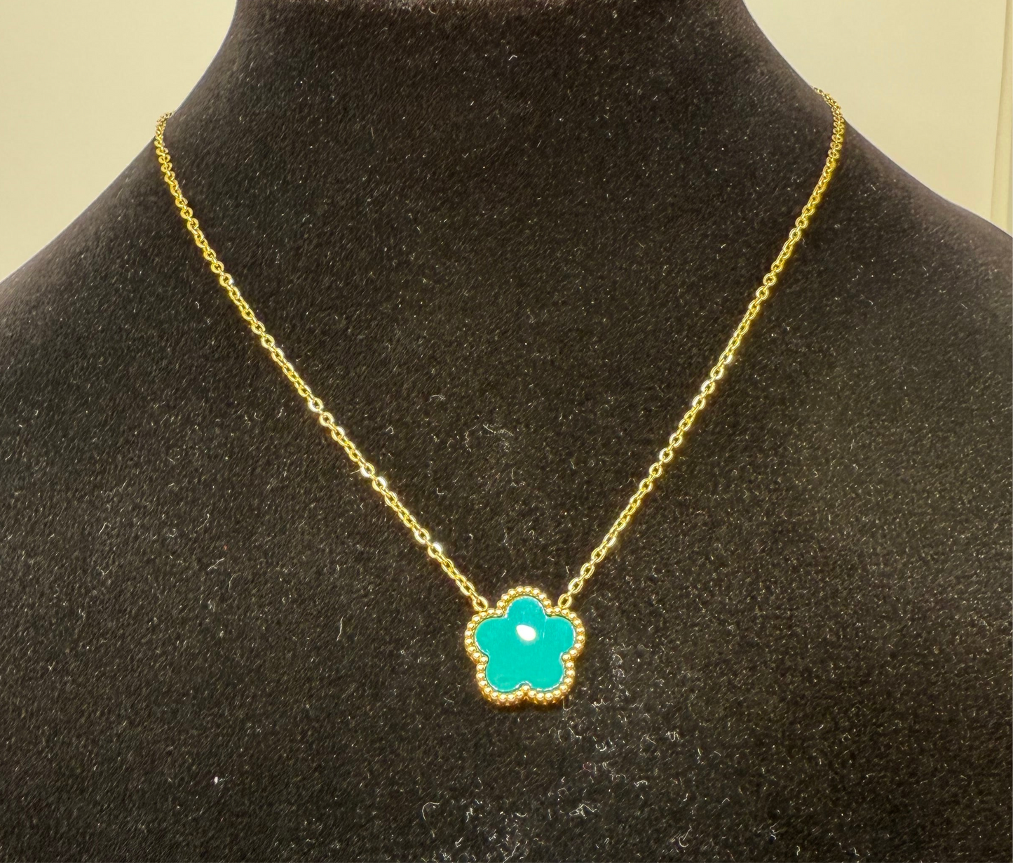 Collana fiore colorato