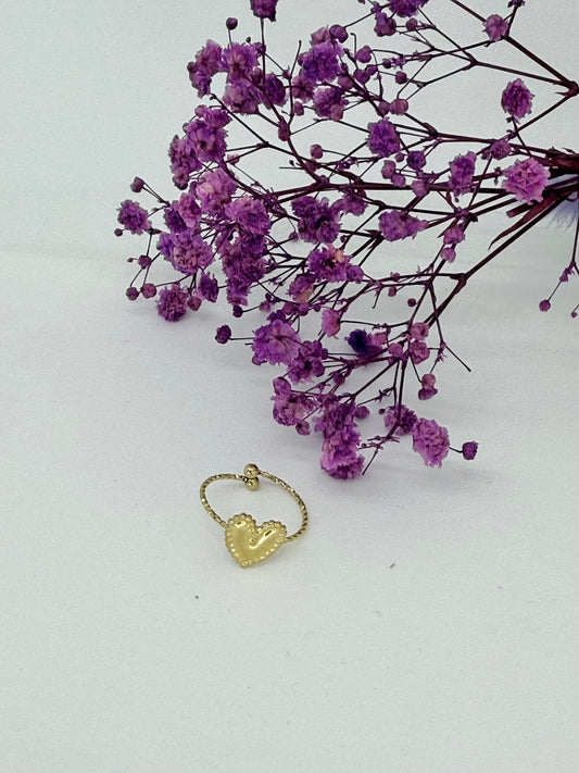 Anello Sofia in Acciaio Inossidabile – Design Minimal Regolabile dallo Stile Contemporaneo