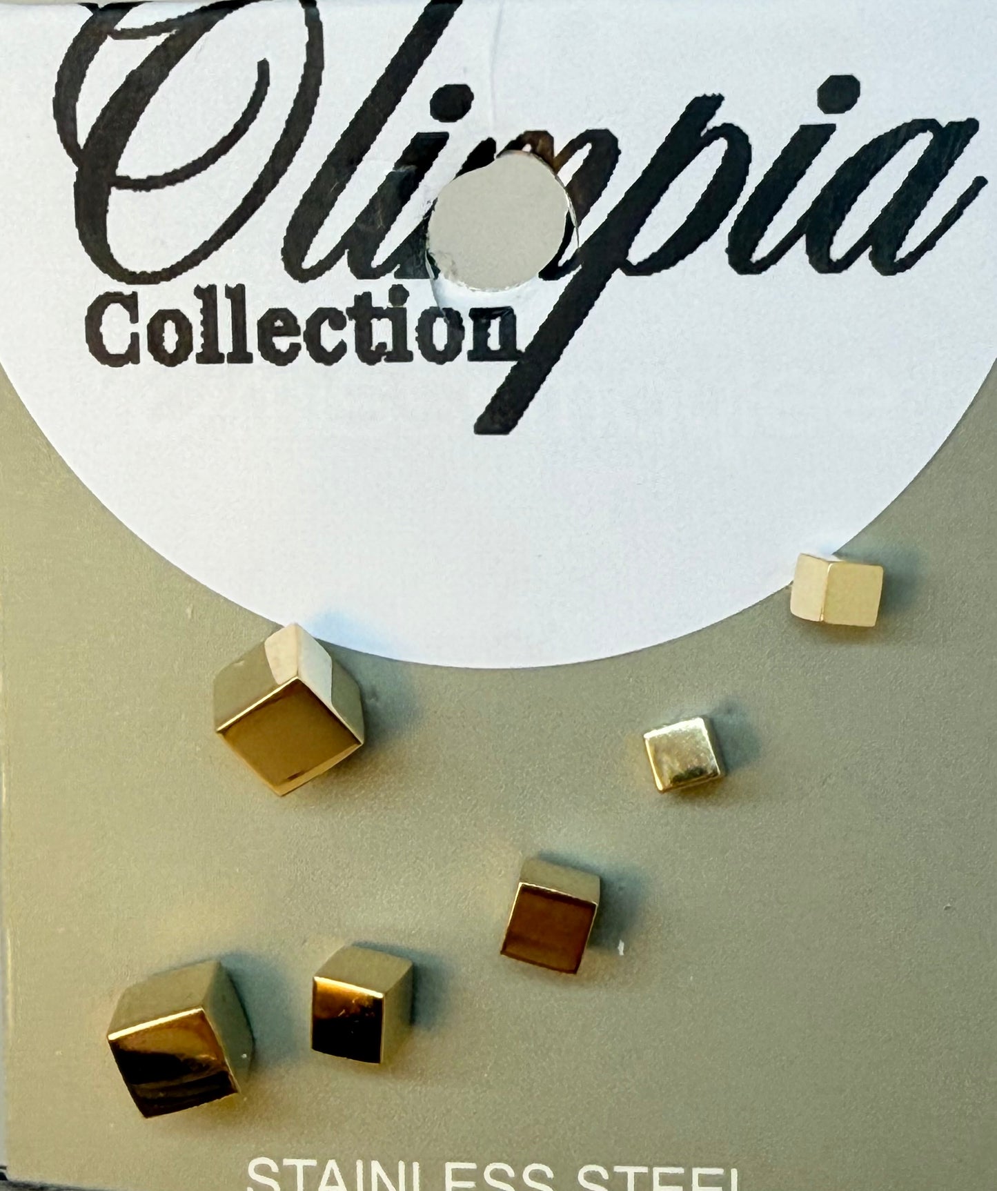 Orecchini Cubo – Set 3 misure