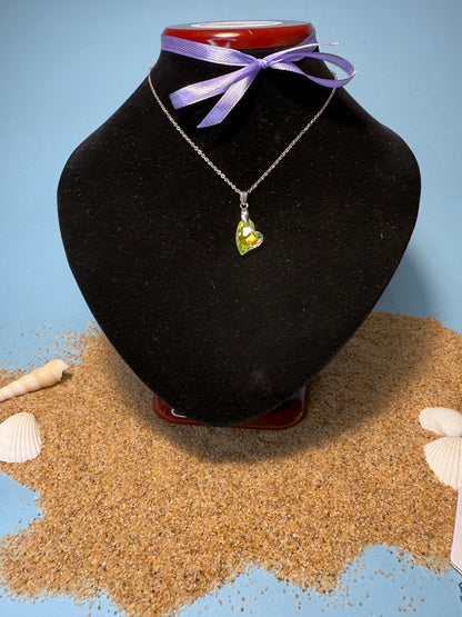 Collana cuore cristallo