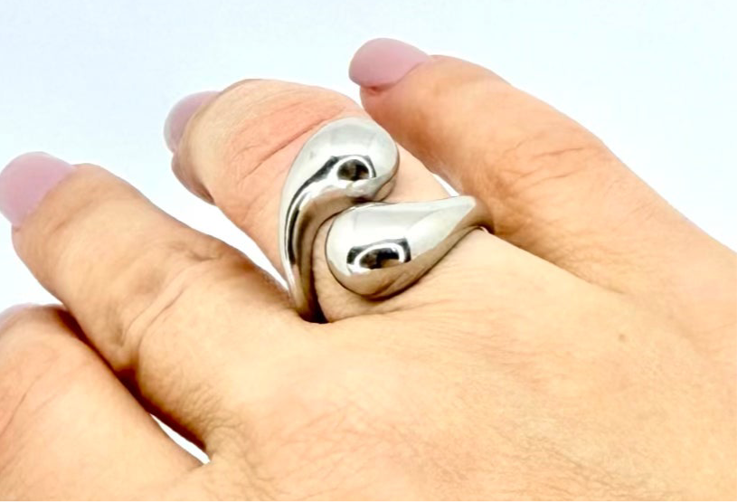 Anello Gocce Unite