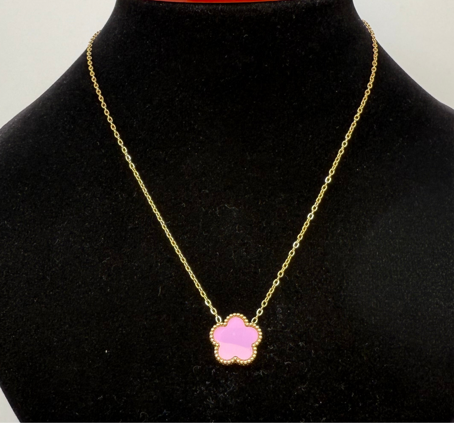 Collana fiore colorato