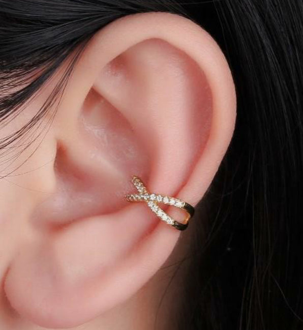 Ear cuff intreccio