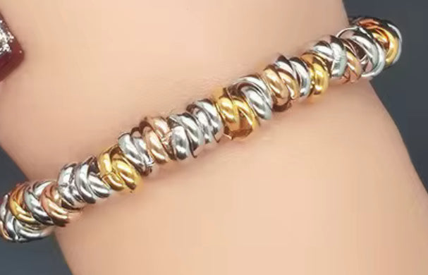 Bracciale Dual Essence

Bicolor acciaio 316L