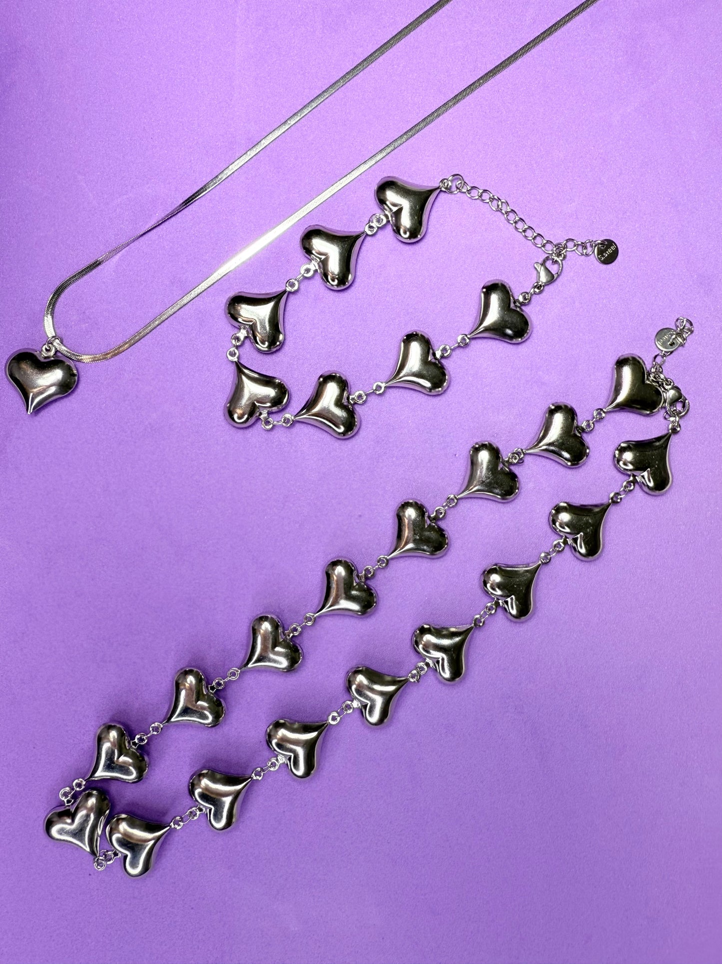 Set Cuori Sonaglio Pezzo unico