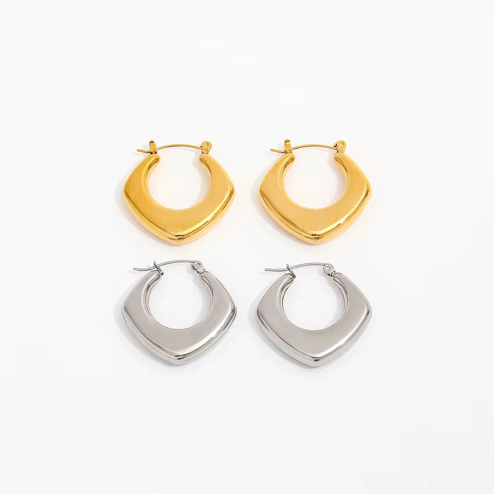 Orecchini a Cerchio Chunky Chic