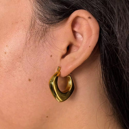 Orecchini a Cerchio Chunky Chic