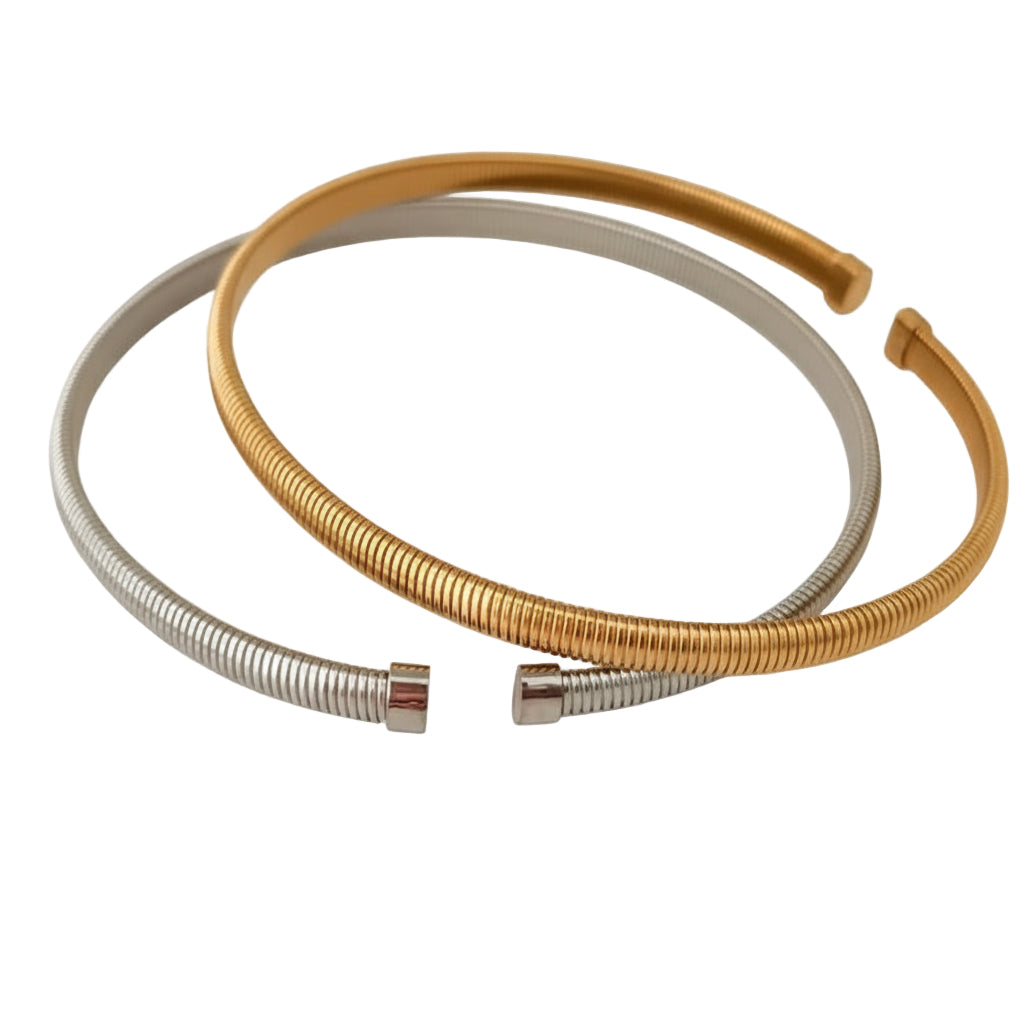 Girocollo Rigido Tubogas Glam Stile Serpente