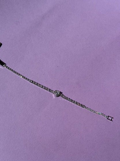 Bracciale Tennis Cuore