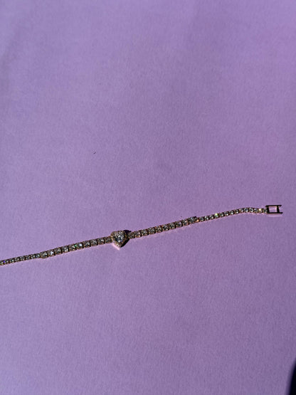 Bracciale Tennis Cuore