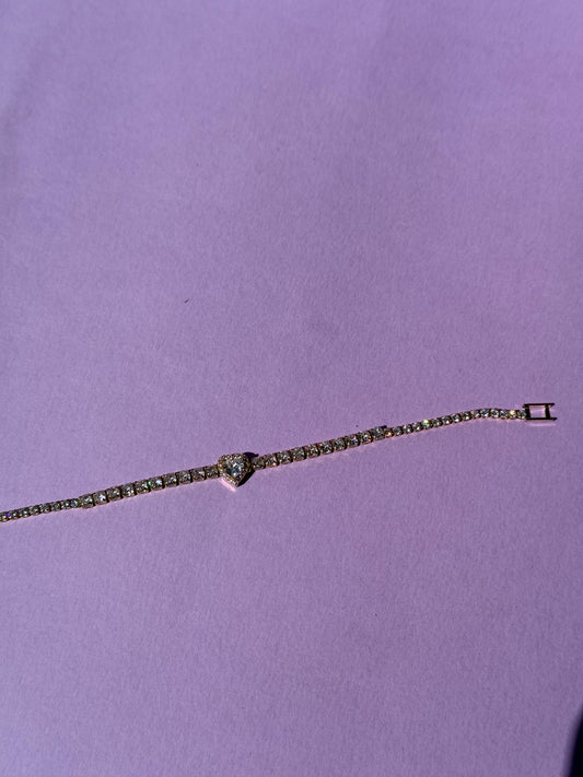 Bracciale Tennis Cuore