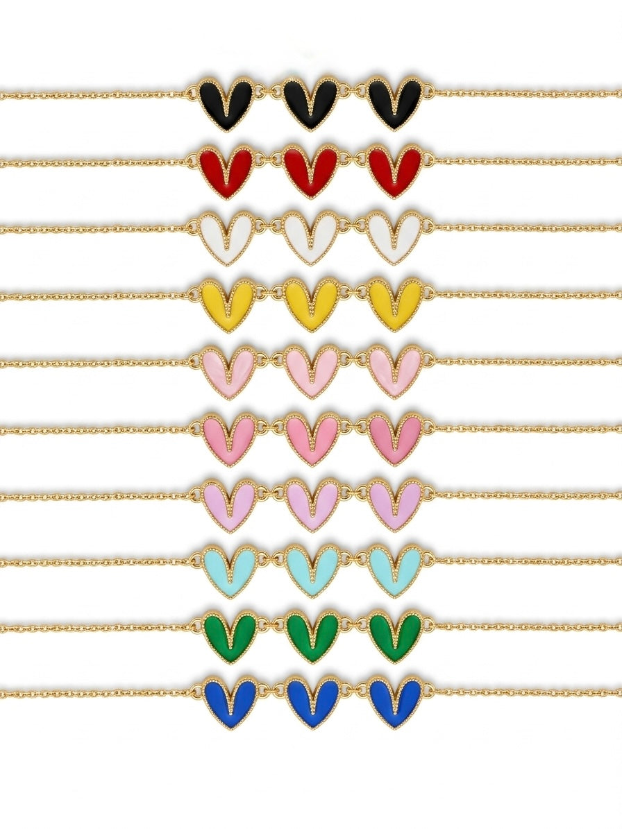 Bracciale Cuori Colorati